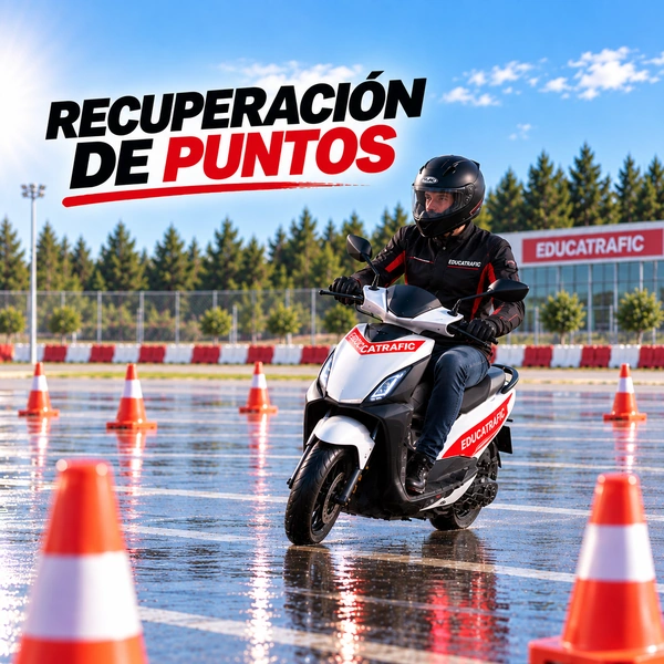 Recupera 2 puntos en tu carnet de conducir (ciclomotor)